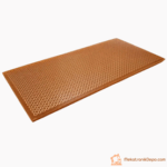 50x50 mm Delikli Pertinaks Bakır Plaket Tek Yüzey